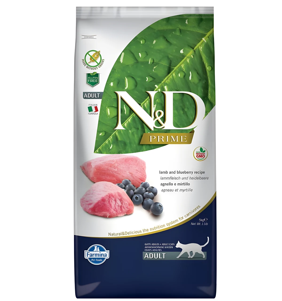 FARMINA N&D Prime Lamb & Blueberry Adult 5kg