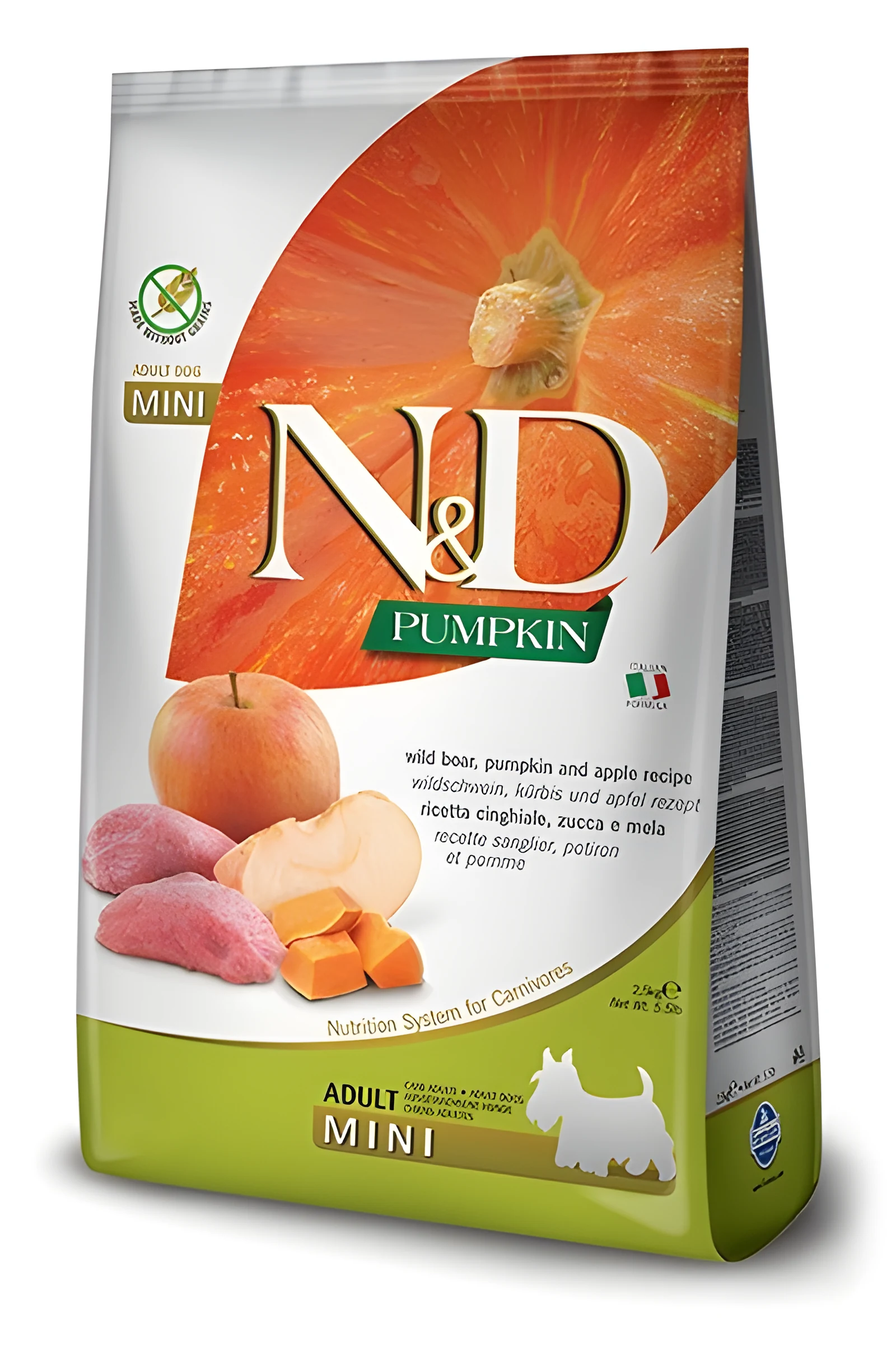 FARMINA N&D Pumpkin Boar & Apple Adult Mini 2,5kg — zdjęcie 1 z 2