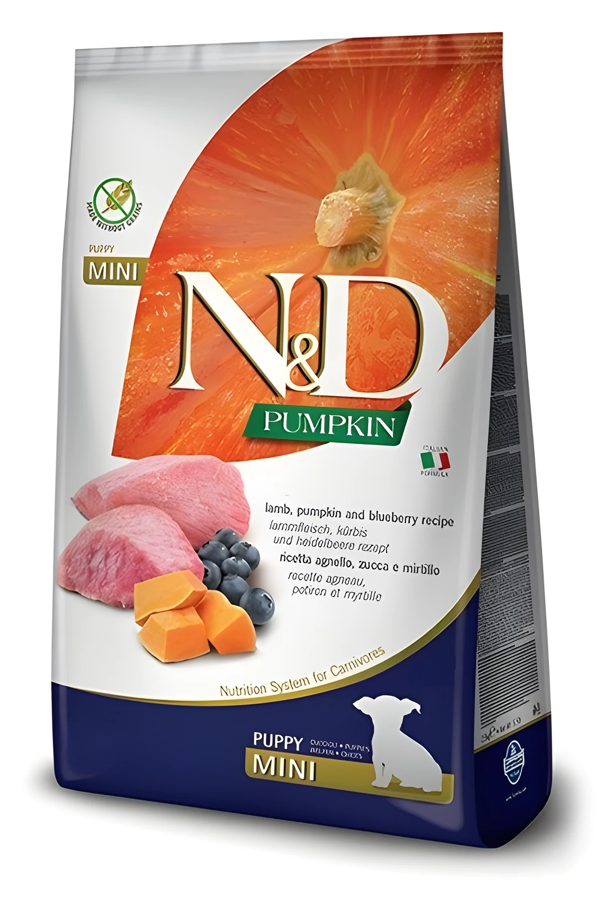 FARMINA N&D Pumpkin Lamb & Blueberry Puppy Mini 7 kg