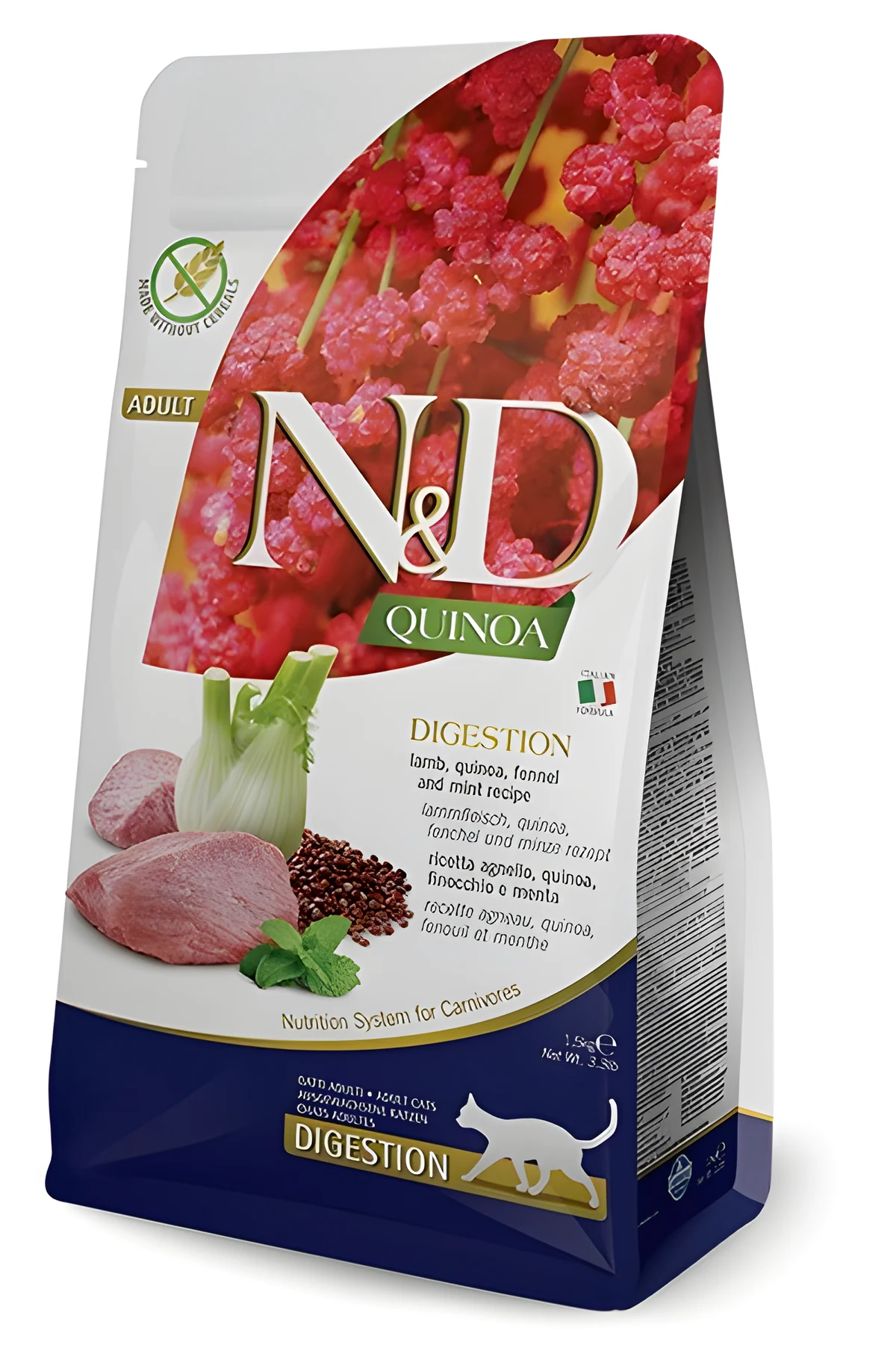 FARMINA N&D Quinoa Digestion Sucha Karma 1,5kg