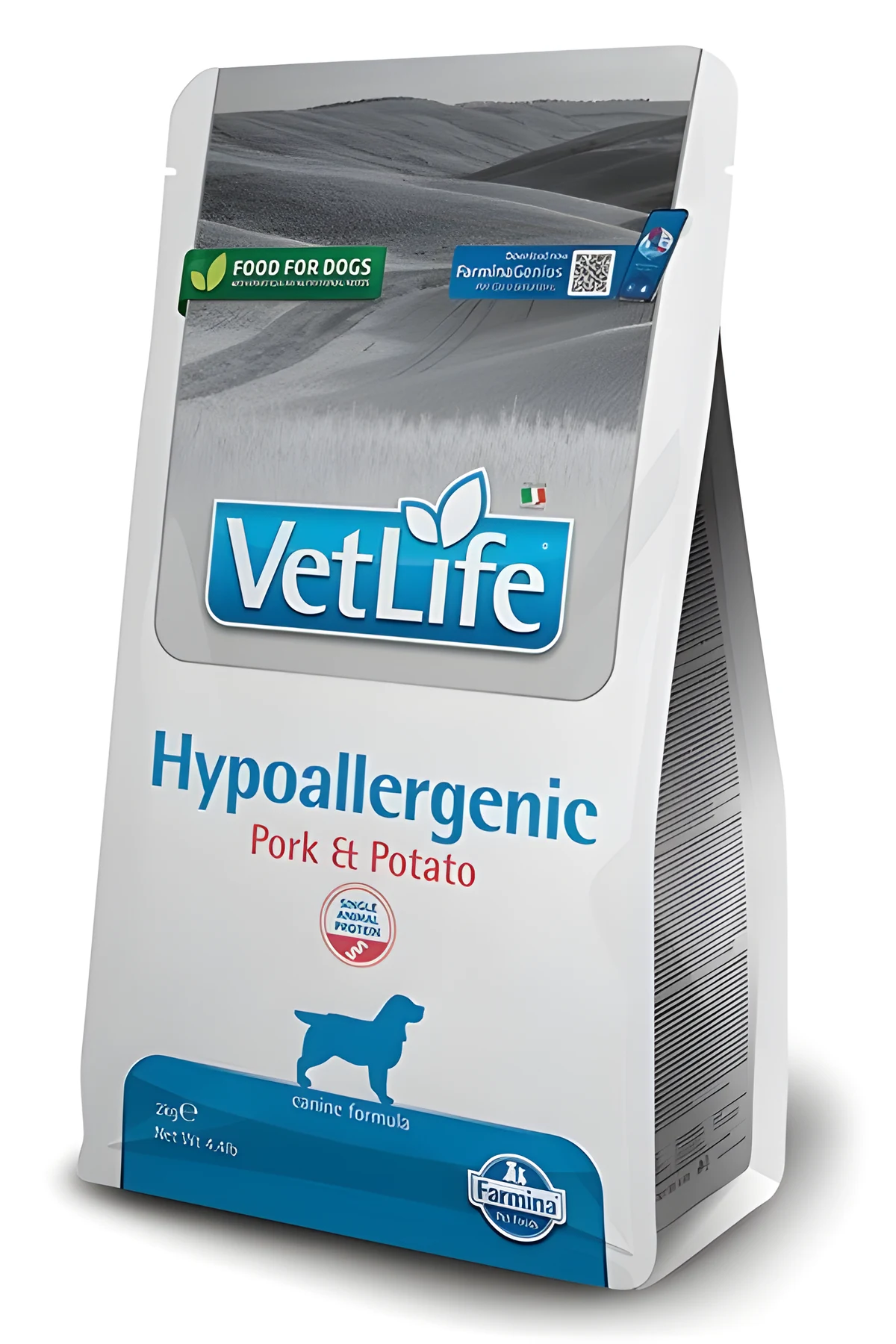 Hipoalergiczna karma sucha dla psa Farmina Vet Life z wieprzowiną i ziemniakami 2kg
