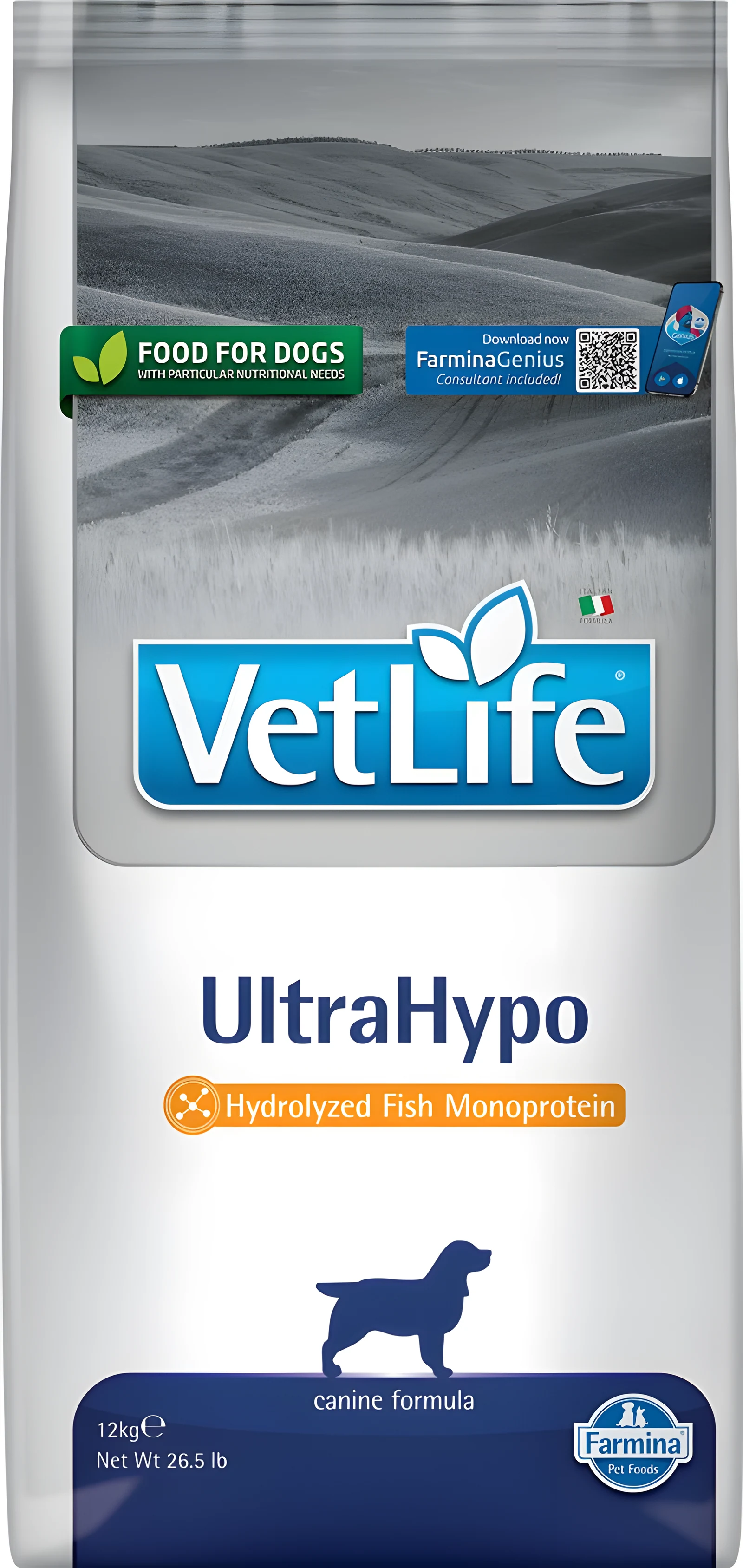 FARMINA Vet Life UltraHypo Canine 12 kg — zdjęcie 1 z 2