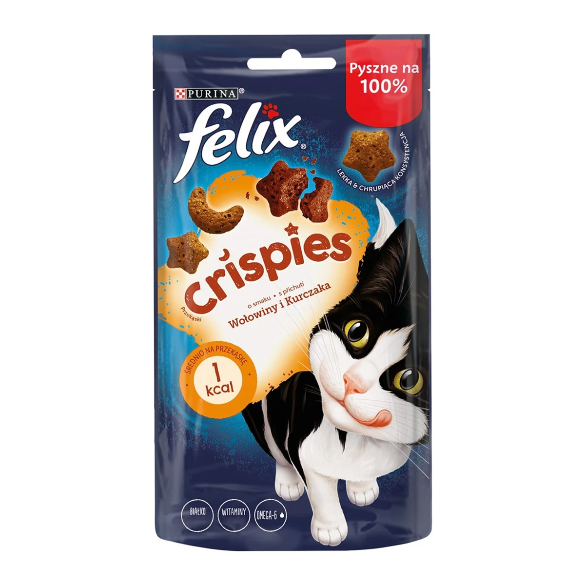 FELIX Crispies Wołowina, Kurczak 45 g