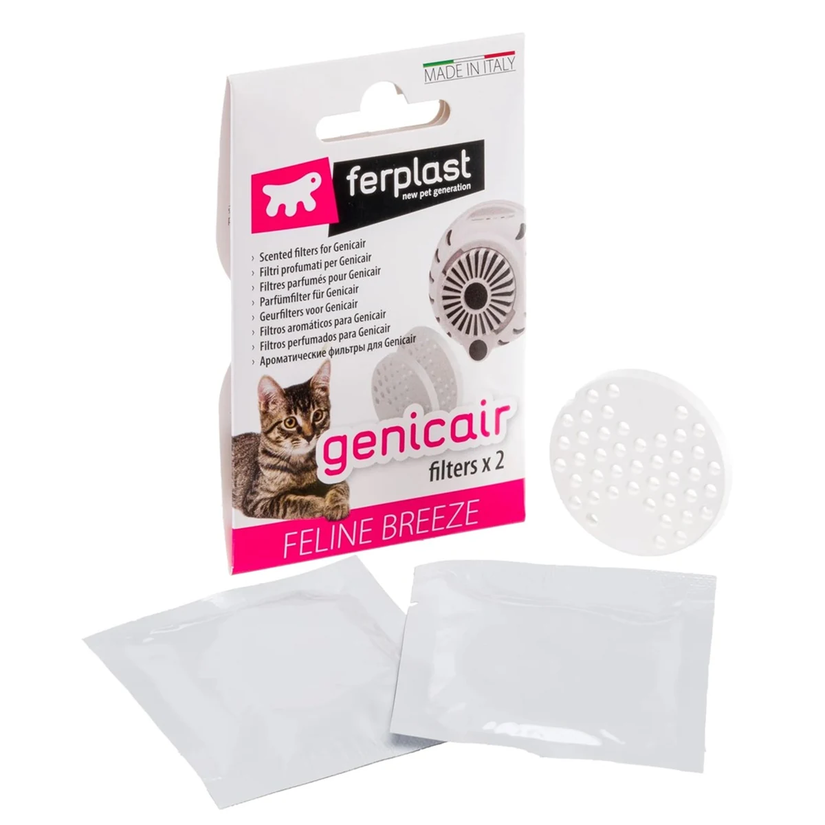 FERPLAST GENICAIR FILTER - Filtr do Odświeżacza 2szt