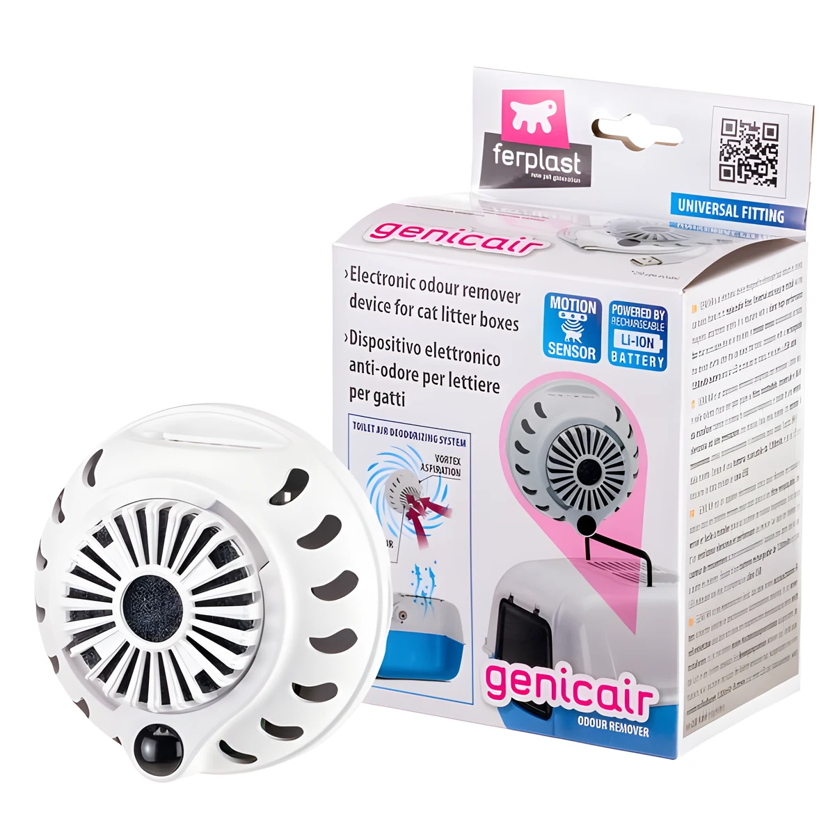 FERPLAST GENICAIR Wentylator/Odświeżacz Kuwety