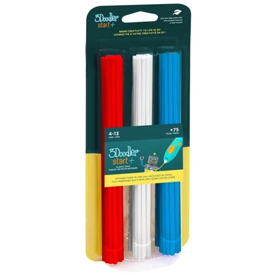Filament PLA 3Doodler Start EKO, 2.5 mm, 75 g, 3 kolory