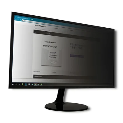 Filtr prywatyzujący Qoltec 51059 do monitora