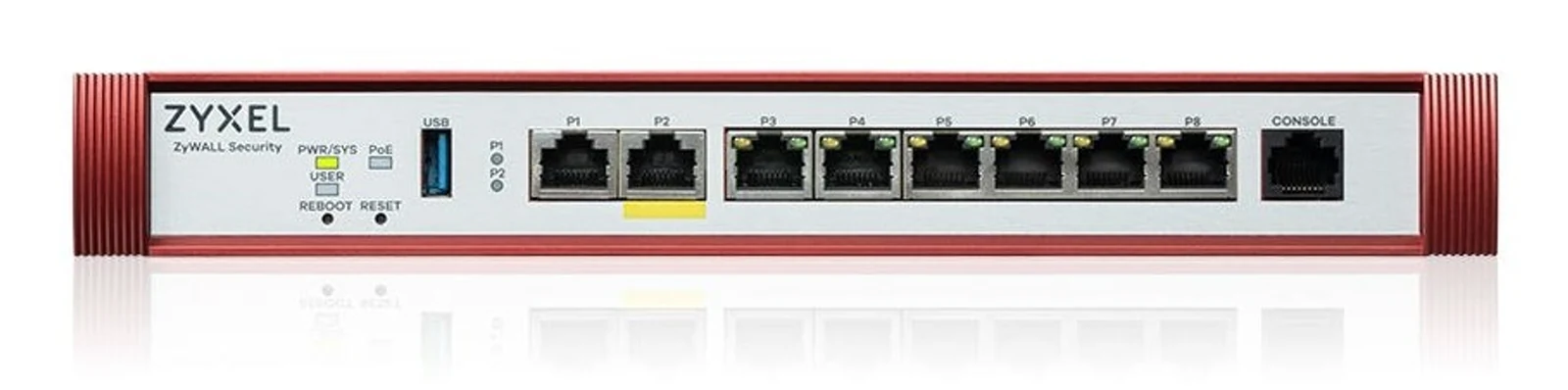 Firewall Zyxel USG Flex 100HP 8x WAN/LAN 4000 Mbps — zdjęcie 1 z 2