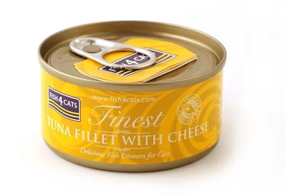 Karma mokra Fish4Cats Finest - filet z tuńczyka z serem 70g