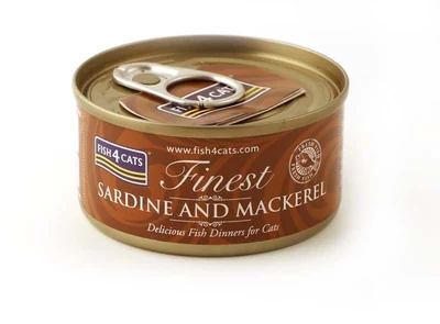 Karma mokra Fish4Cats Finest Sardynka z Makrelą 70g