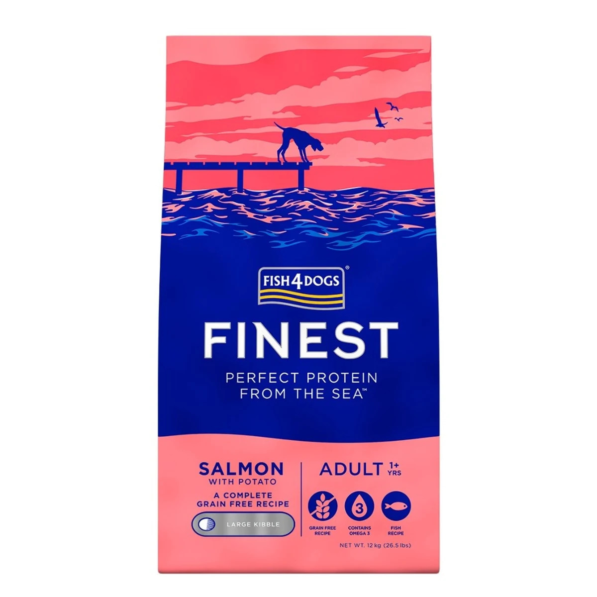 Fish4Dogs Finest Salmon Adult 12kg