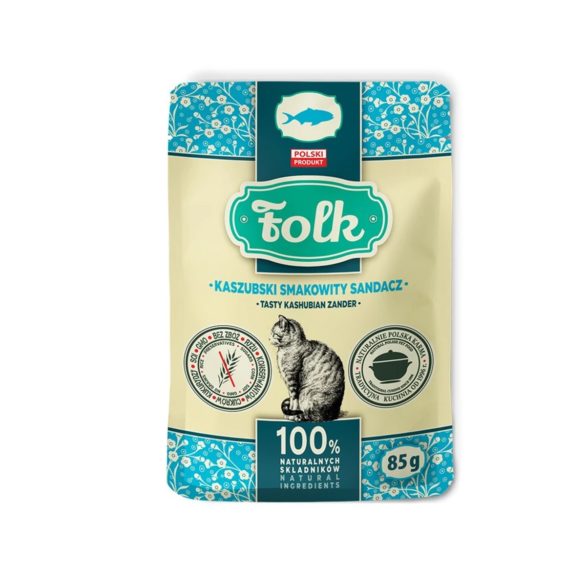 FOLK Kaszubski Sandacz Saszetka 85g
