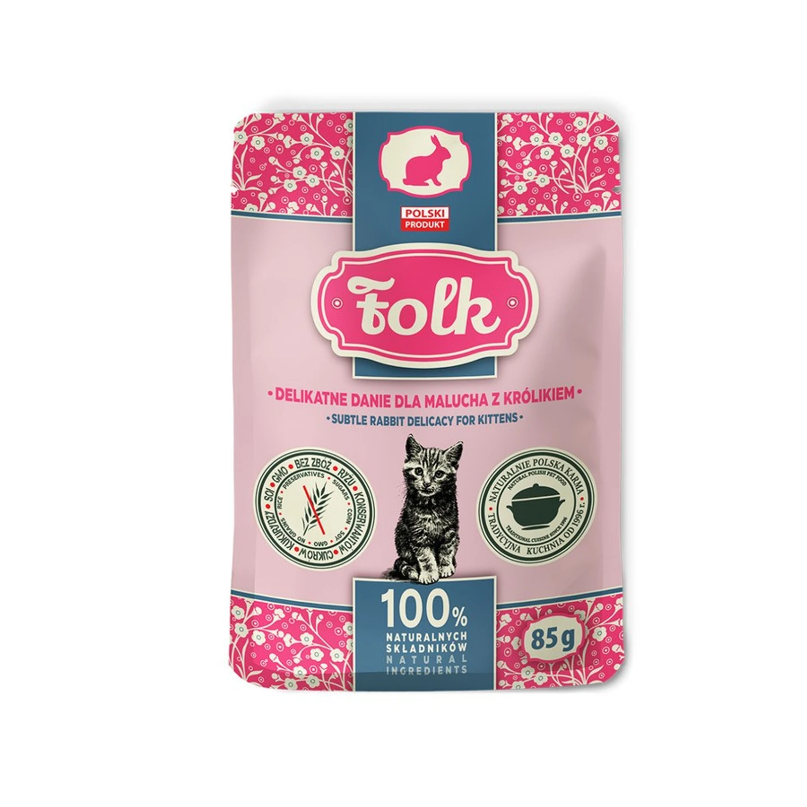FOLK Kitten Delikatne danie 85g — zdjęcie 1 z 4