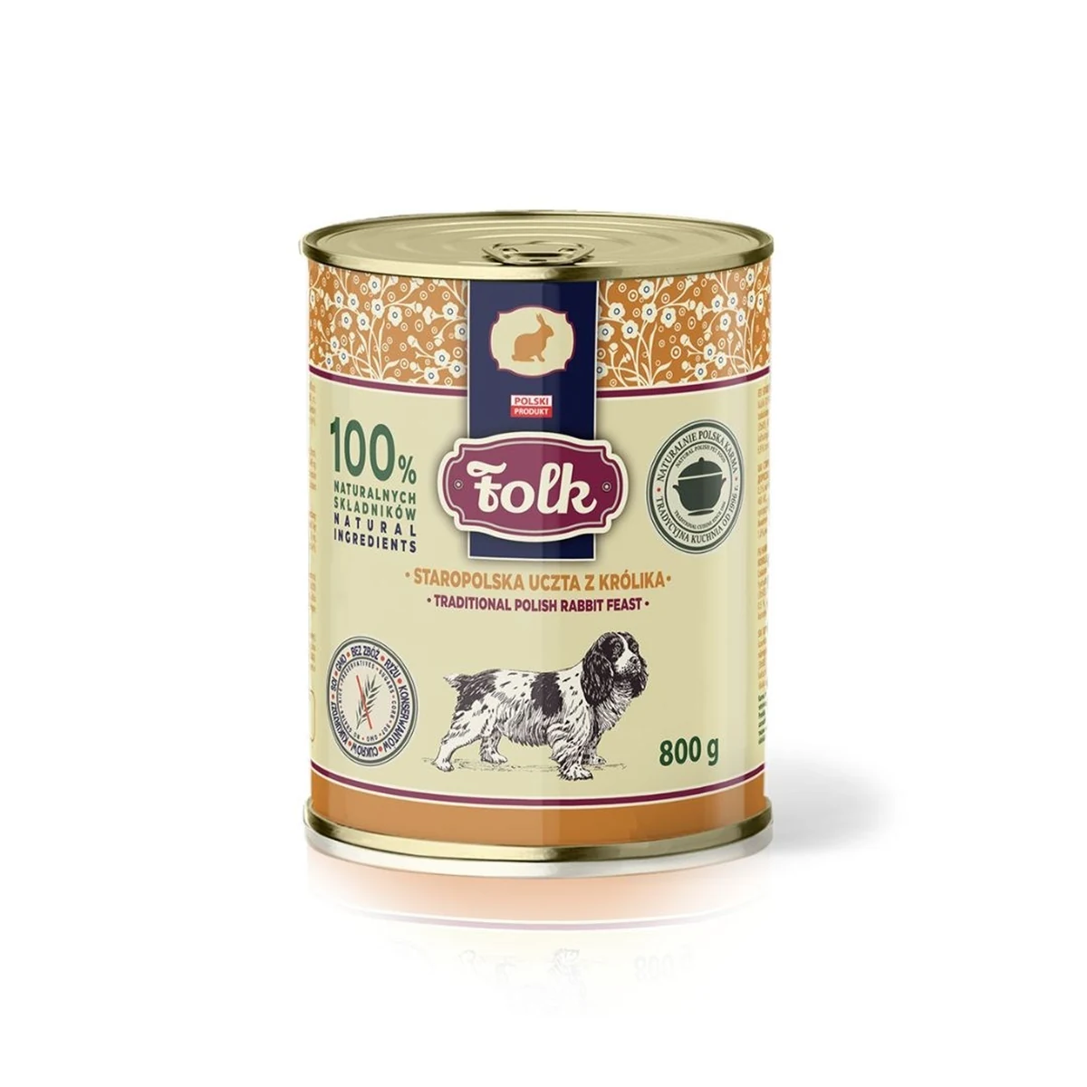 FOLK Staropolska uczta z królika 800g