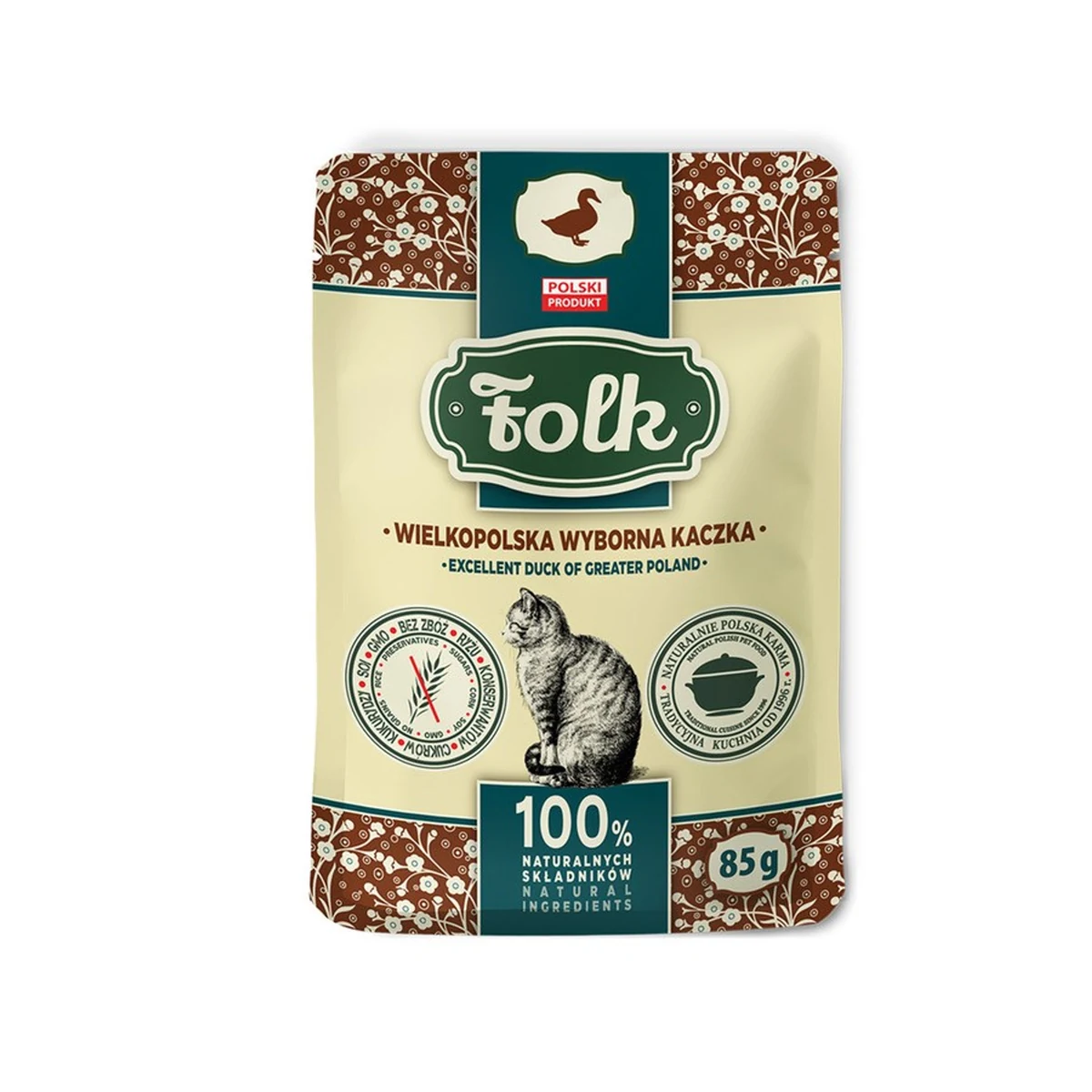 FOLK Wielkopolska kaczka saszetka 85g
