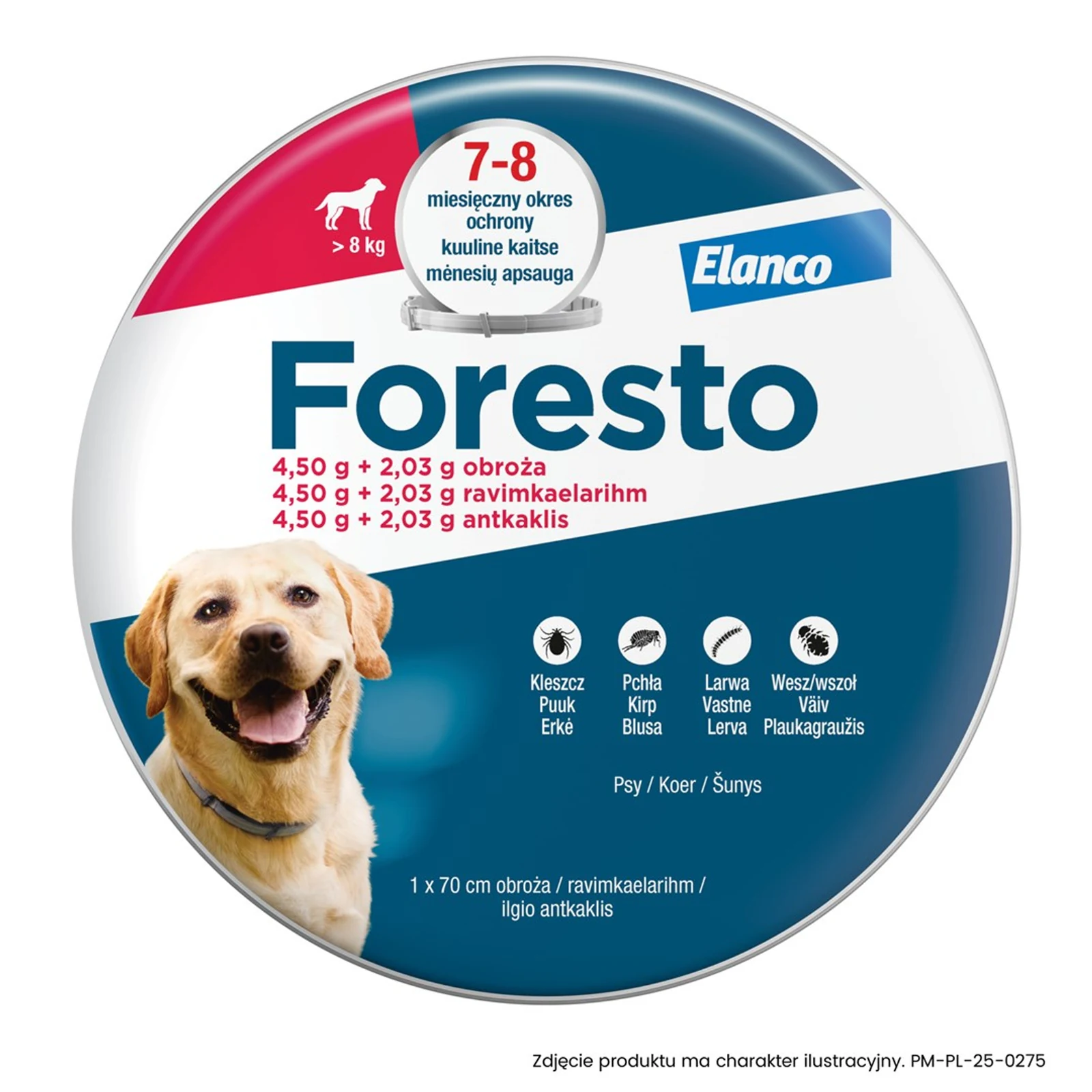 Foresto Obroża - dla psów powyżej 8 kg — zdjęcie 1 z 5