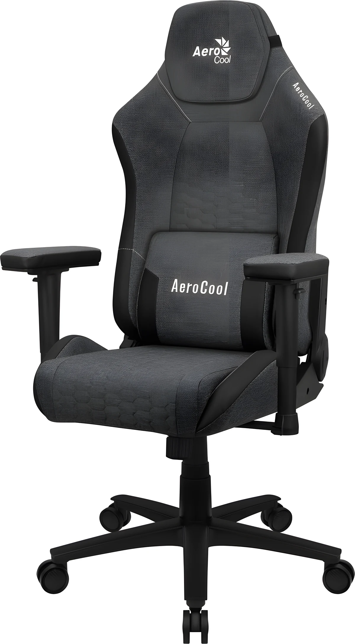 FOTEL AEROCOOL CROWN AeroWeave ASH BLACK - Fotel Gamingowy
