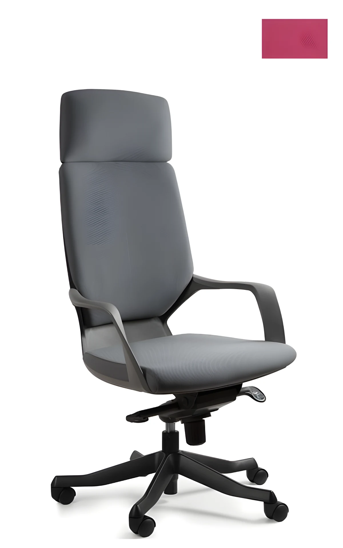 Fotel biurowy Apollo BL401 magenta/czarny
