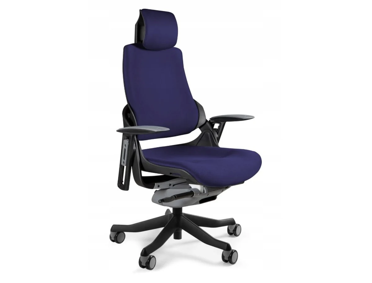 Fotel biurowy Wau BL412 tkanina navyblue/czarny