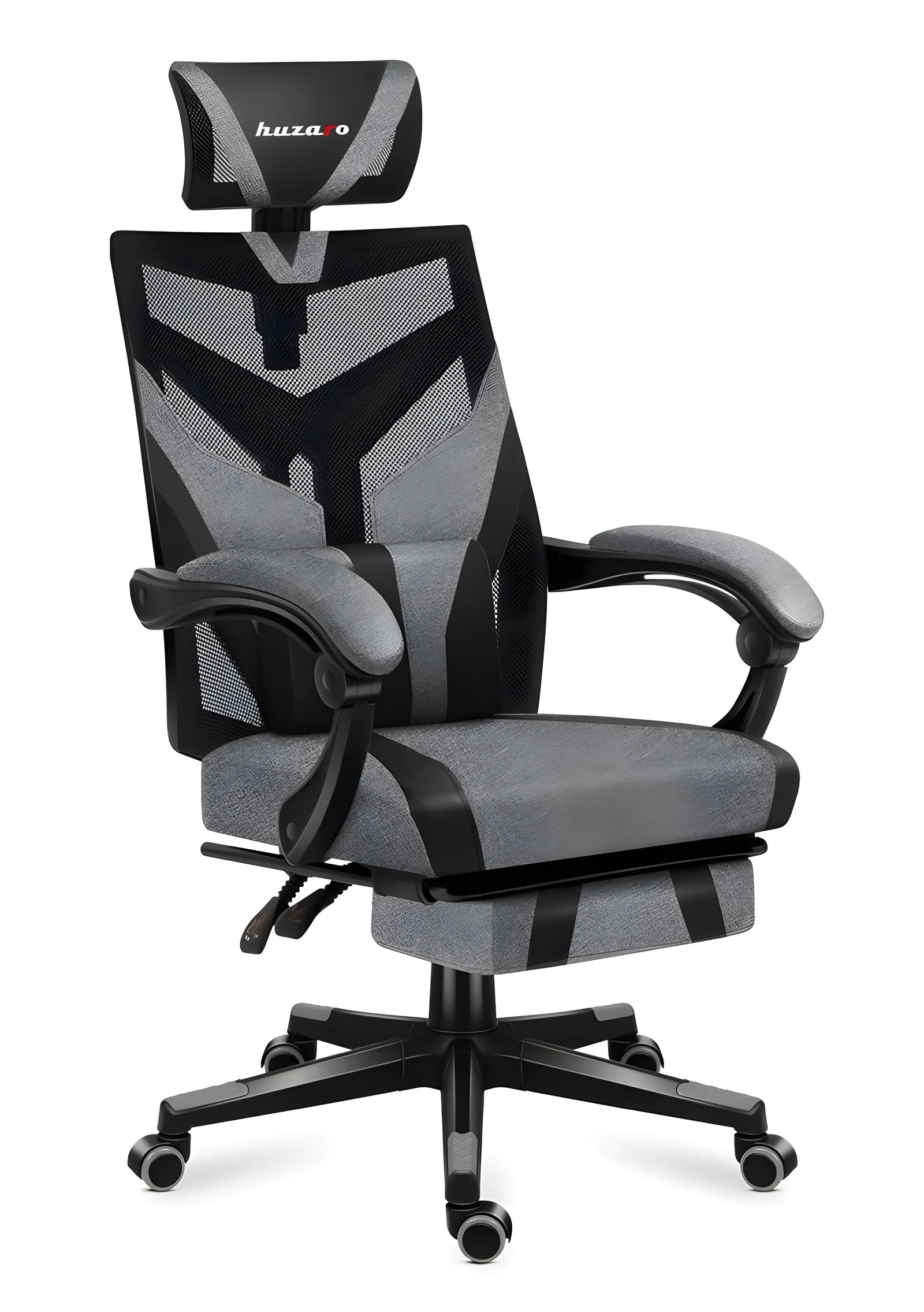 Fotel gamingowy Huzaro Combat 5.0 Szary — zdjęcie 1 z 8