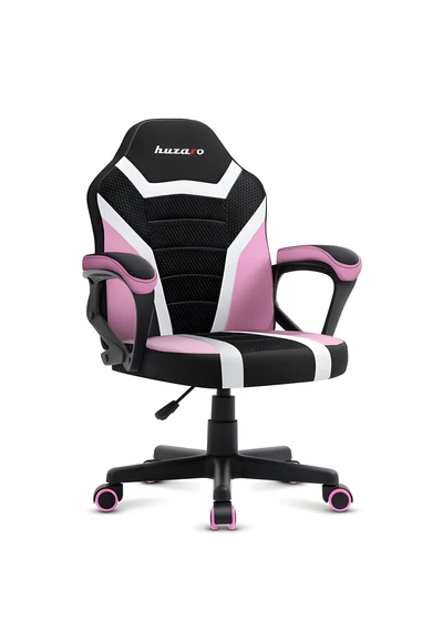 Fotel gamingowy HZ Ranger 1.0 różowy siatkowy
