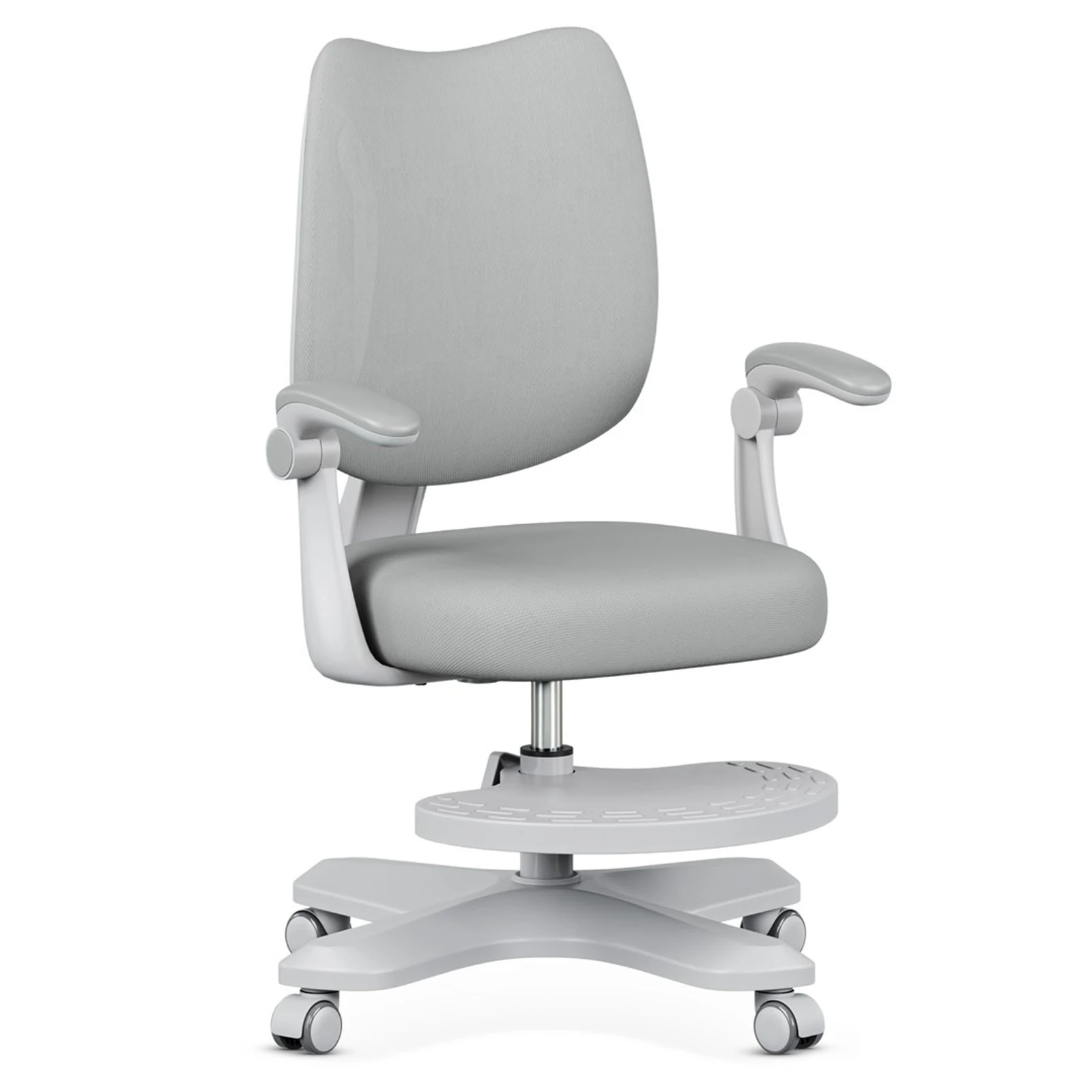 Fotel biurowy Junior 4.6 Grey - ergonomiczny i regulowany — zdjęcie 1 z 7