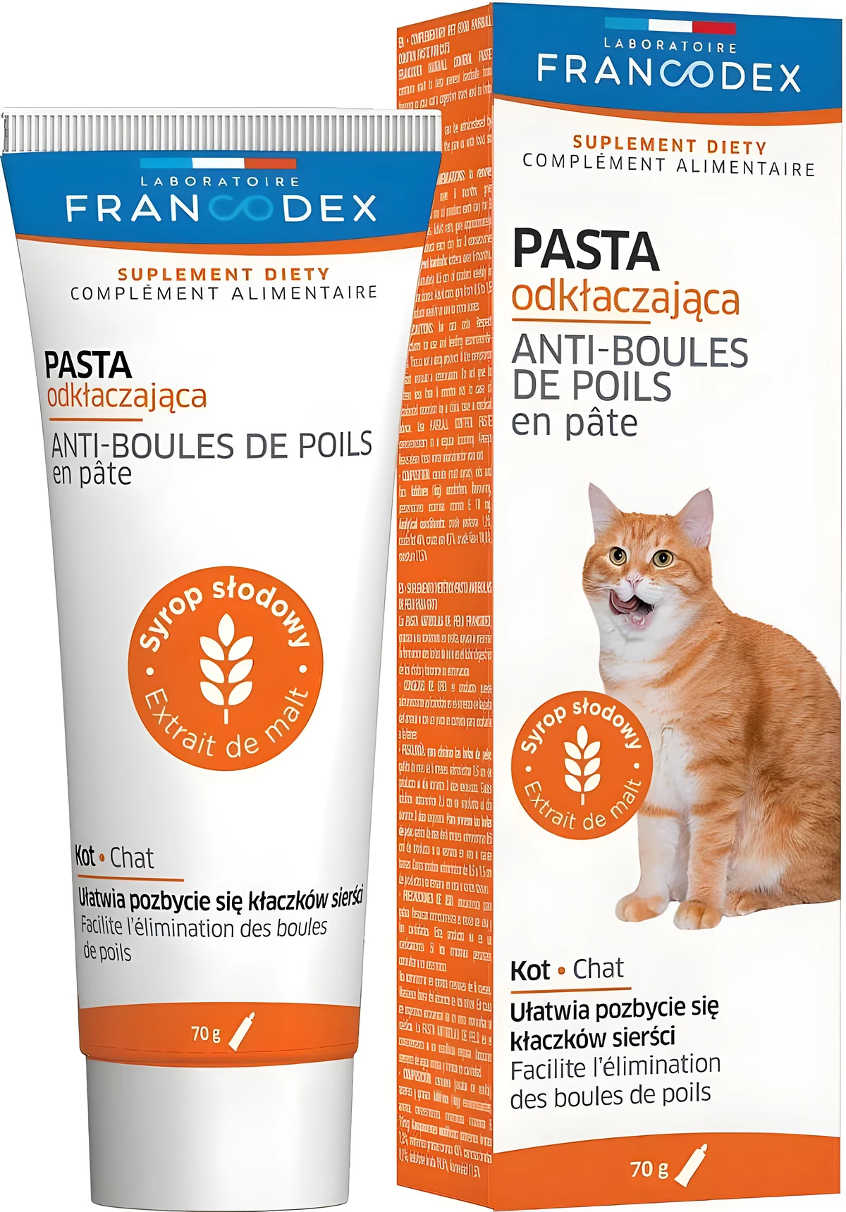 FRANCODEX Pasta odkłaczająca 70 g Tubka