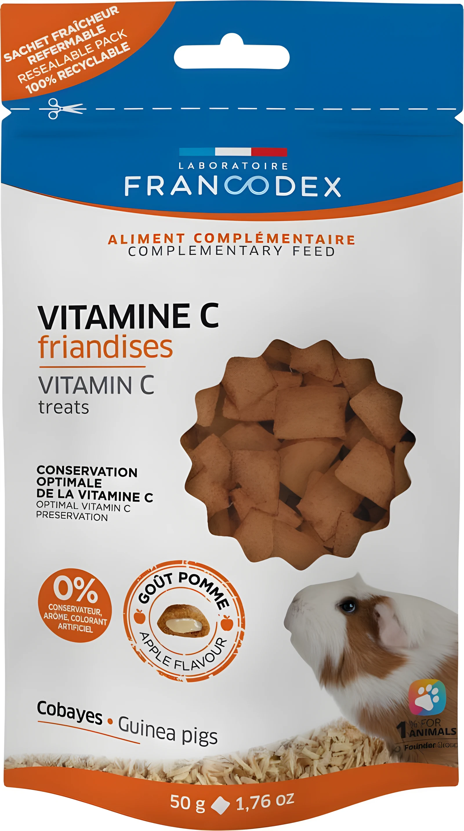 FRANCODEX Przysmaki z witaminą C 50 g
