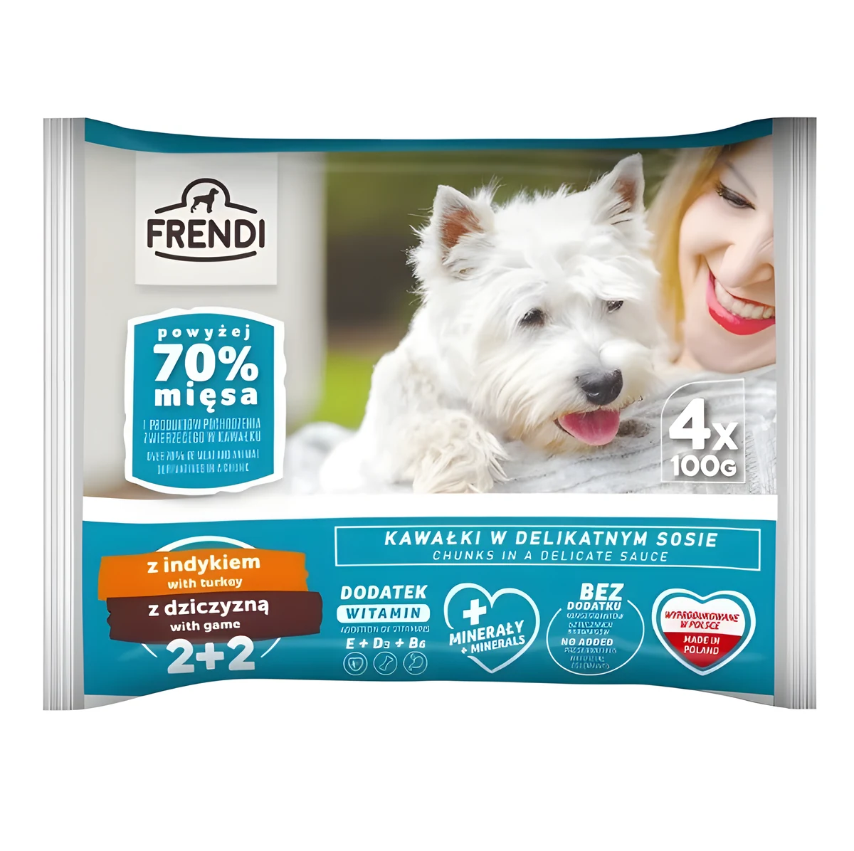 Frendi Indyk, Dziczyzna Saszetki 4x100g