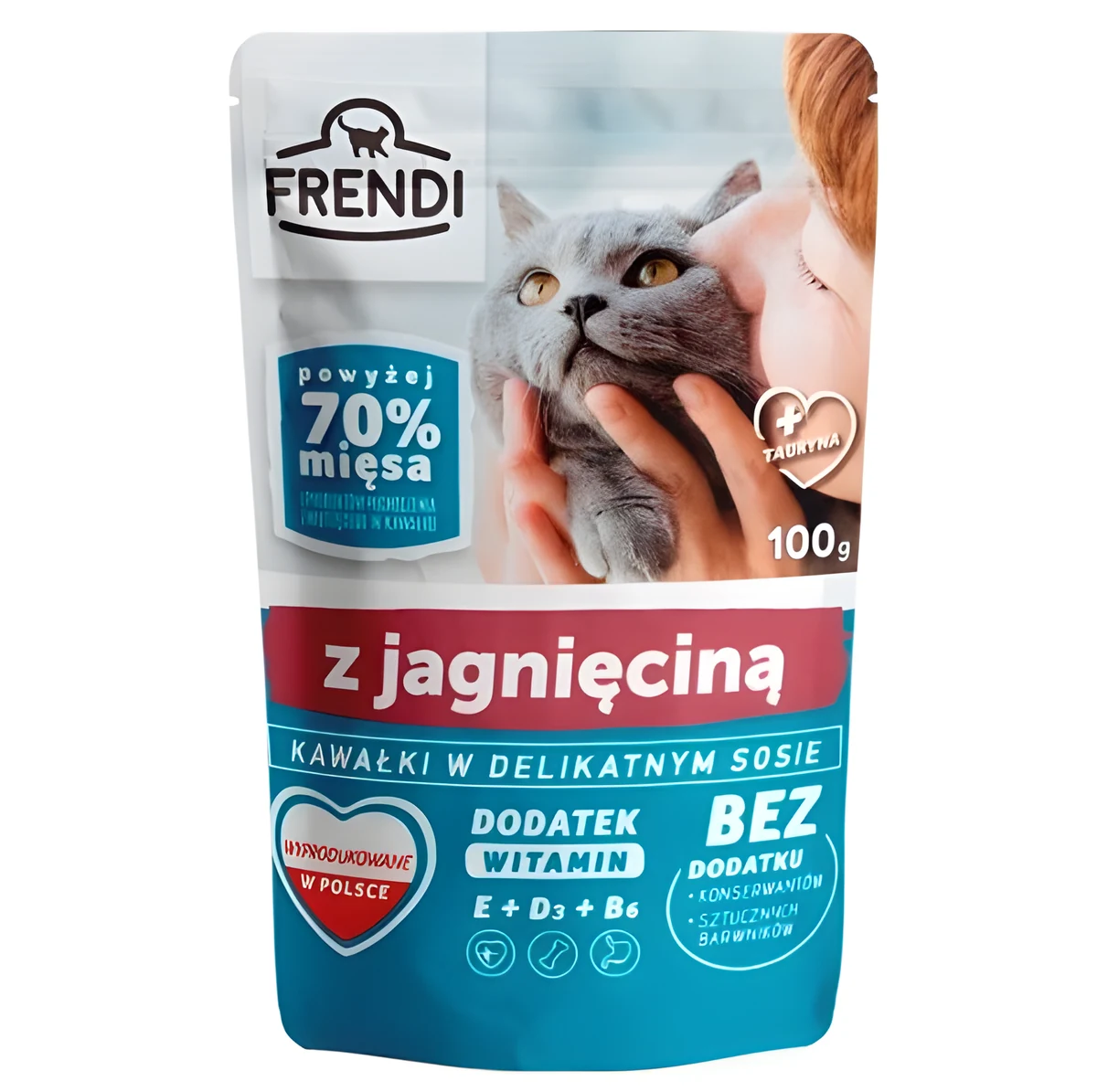 FRENDI Kawałki w sosie z jagnięciną 100g