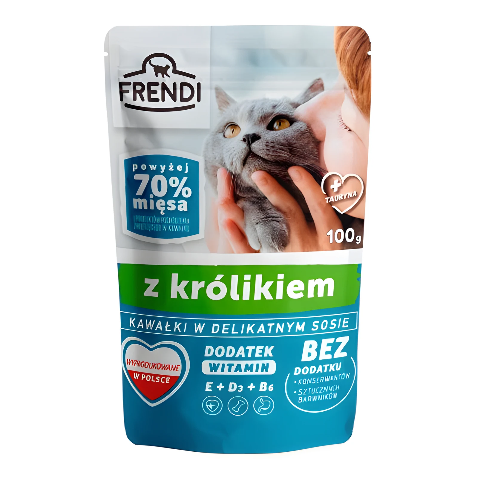 FRENDI Kawałki w sosie z królikiem 100 g