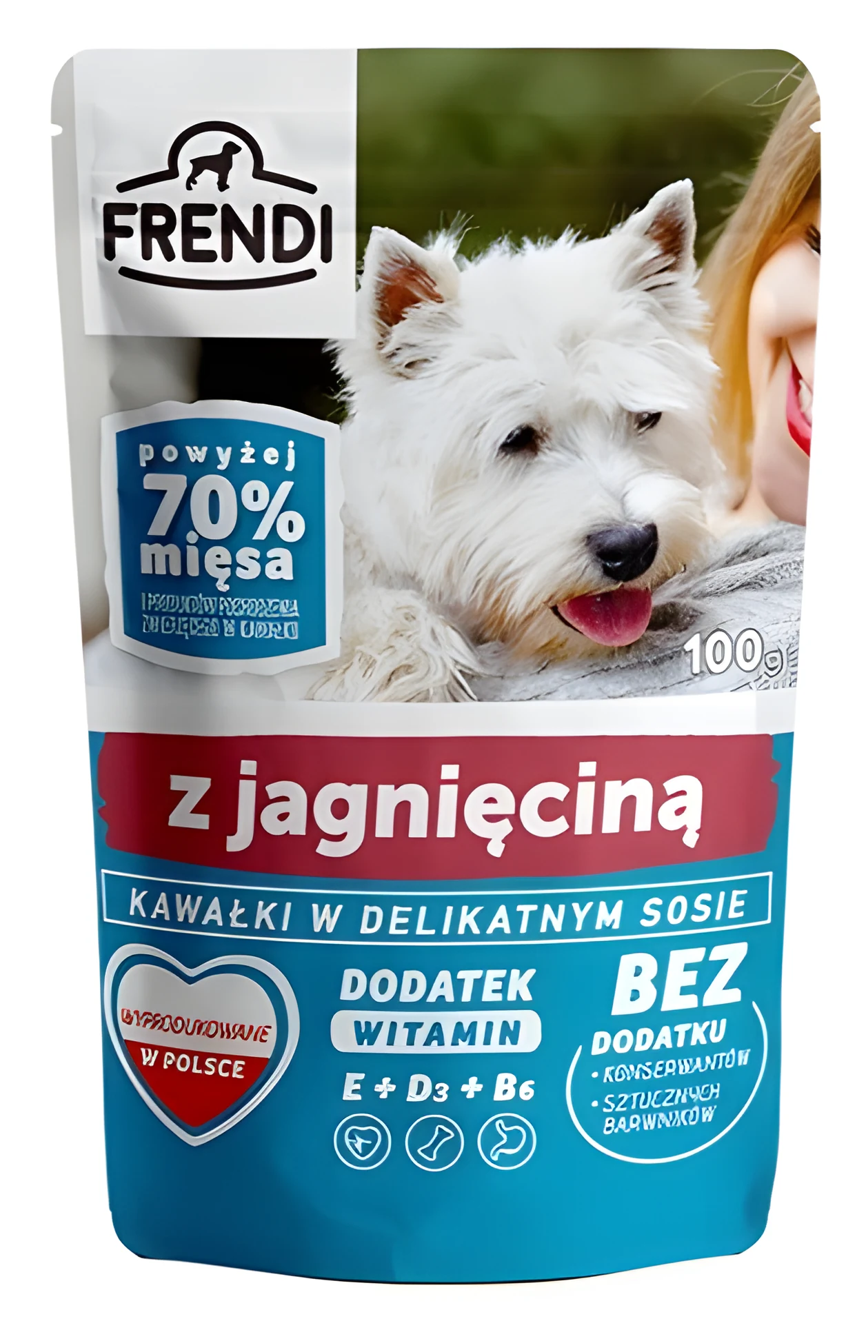 FRENDI Kawałki z jagnięciną - 100 g