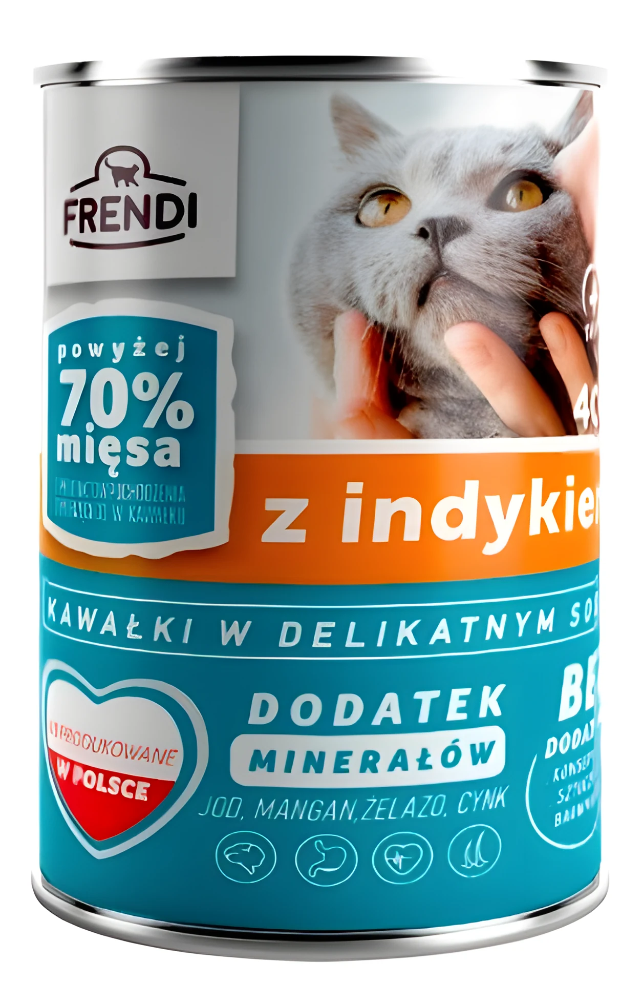 Frendi puszka dla kota z indykiem 400 g