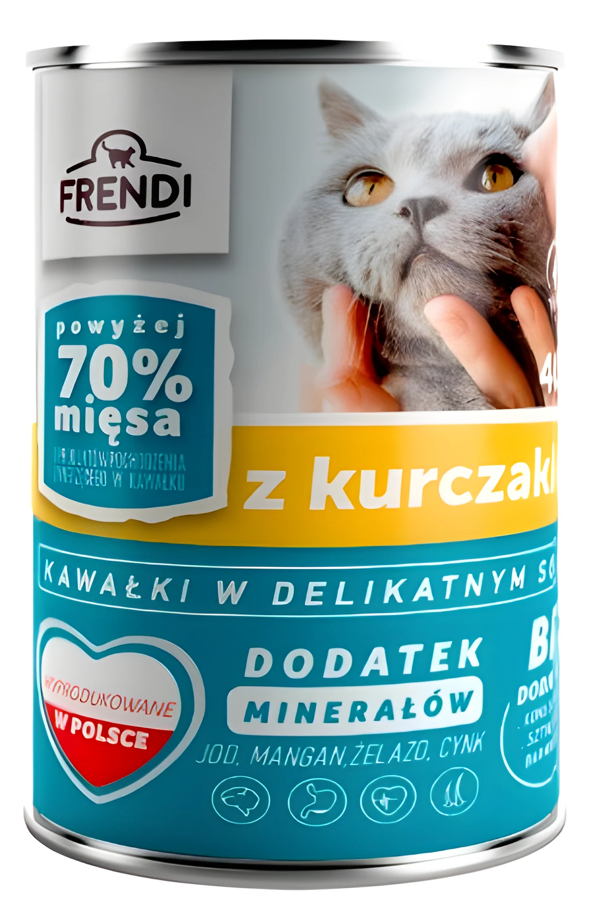 Frendi puszka dla kota z kurczakiem 400g
