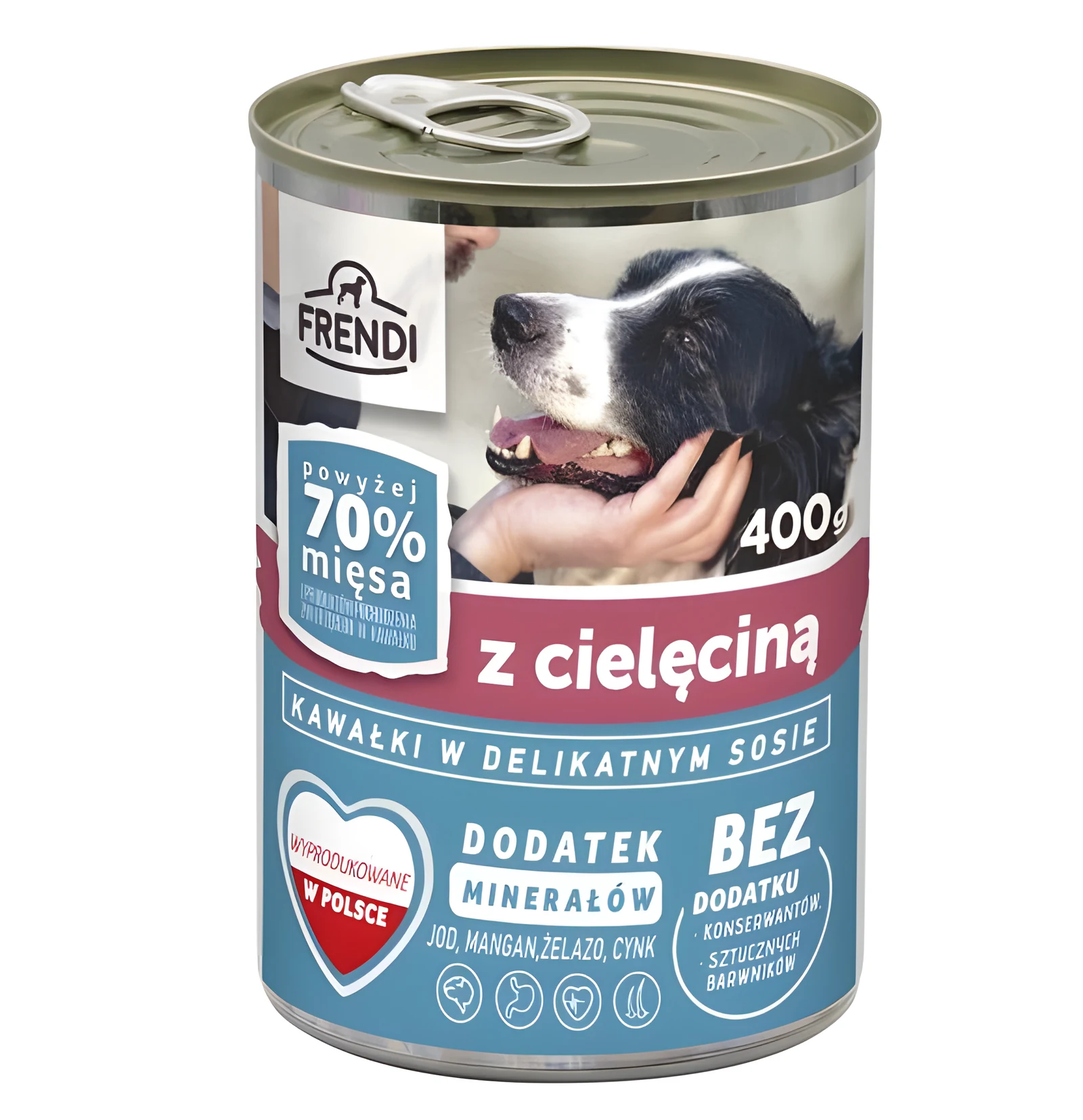Mokra karma dla psa Frendi z cielęciną 400 g