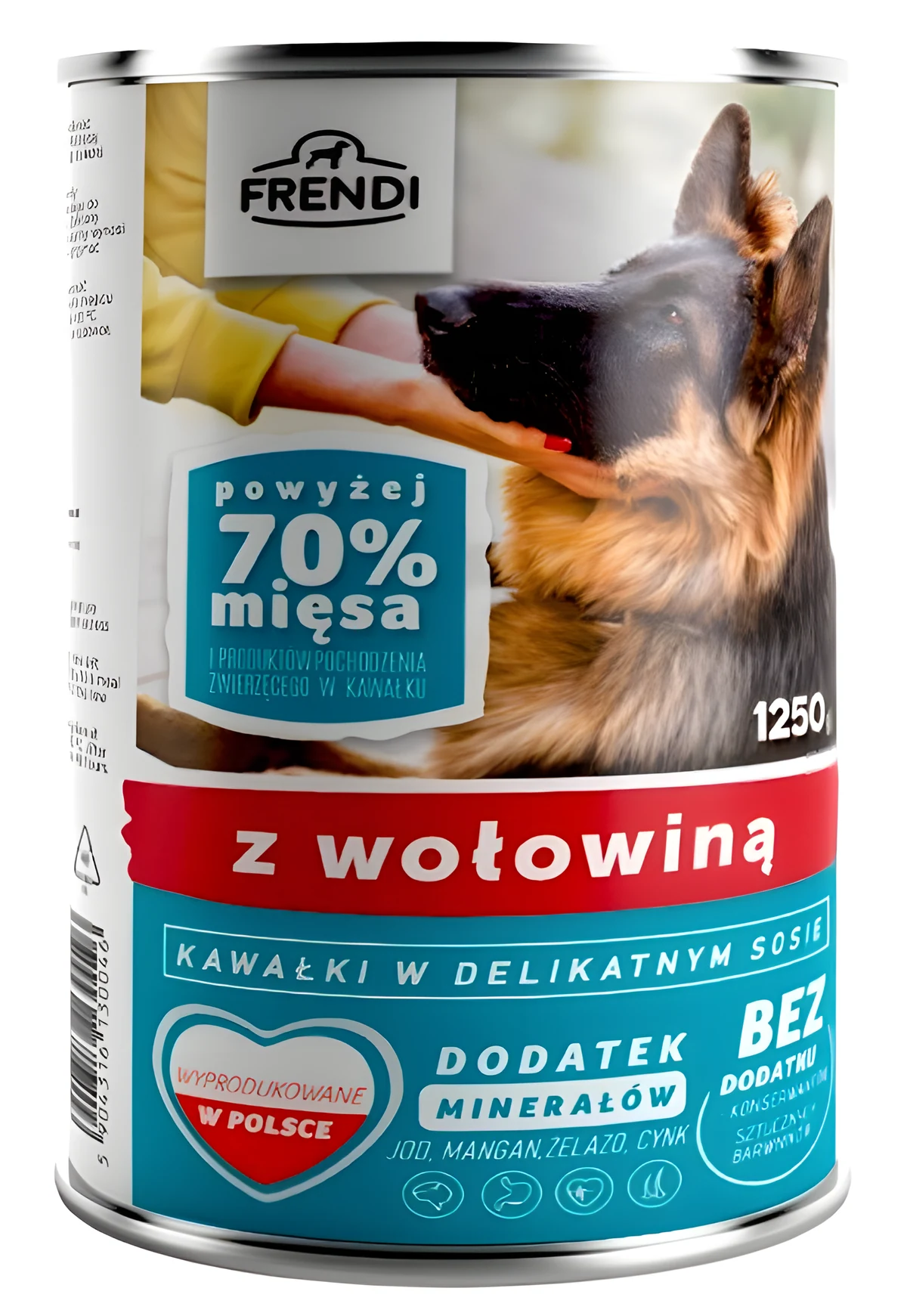 Frendi puszka dla psa z wołowiną 1250 g