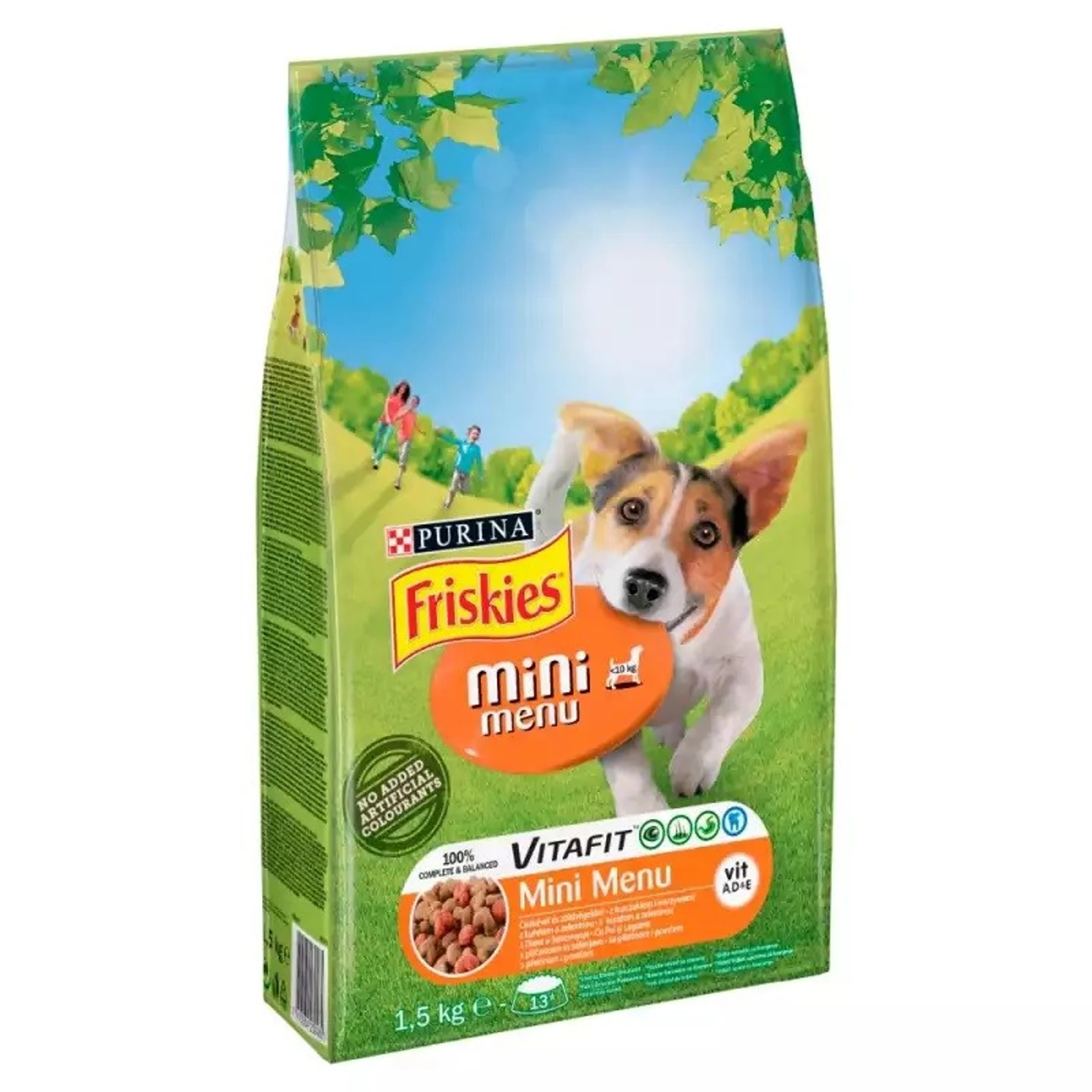 FRISKIES Mini Menu Kurczak z warzywami 1,5 kg