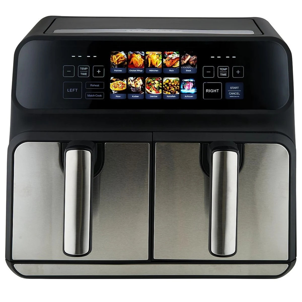 Frytkownica beztłuszczowa PROFICOOK PC-FR 1287 H, 2200W, 8l, czarny