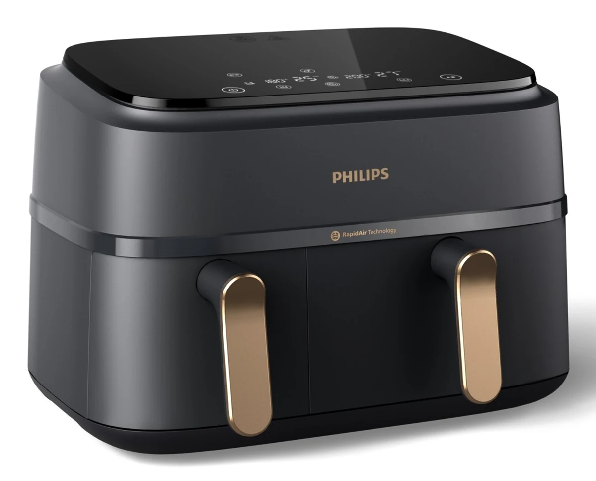 Frytkownica na gorące powietrze PHILIPS NA 352/00 - 9 l, 8 programów