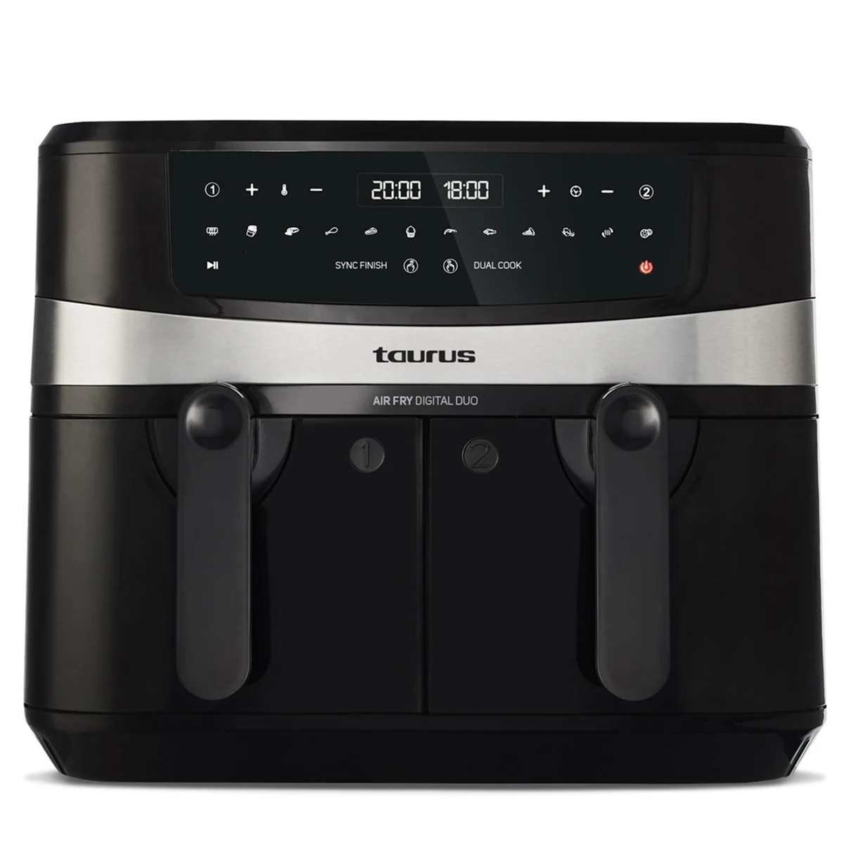 Frytkownica Taurus Air Fry Digital Duo 9L, 2200W, 12 Programów