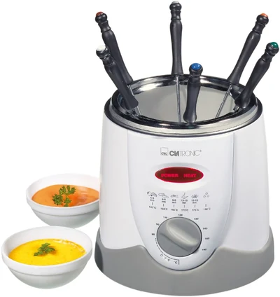 Frytownica Clatronic FFR 2916 (1 l, 900W, biała)