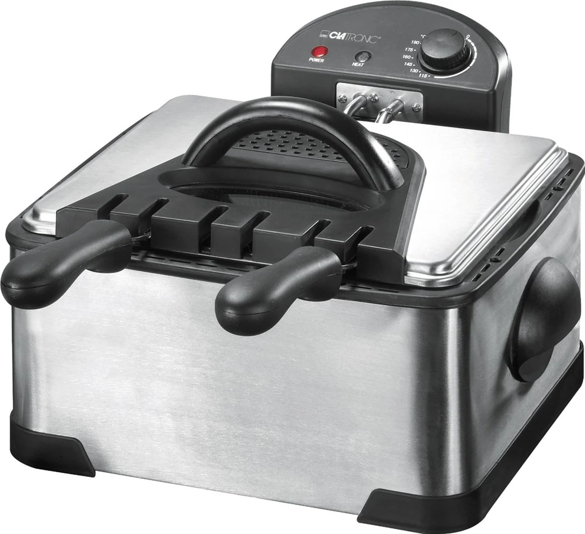 Frytownica Clatronic FR 3195 (4 l, 2000W, stal nierdzewna)