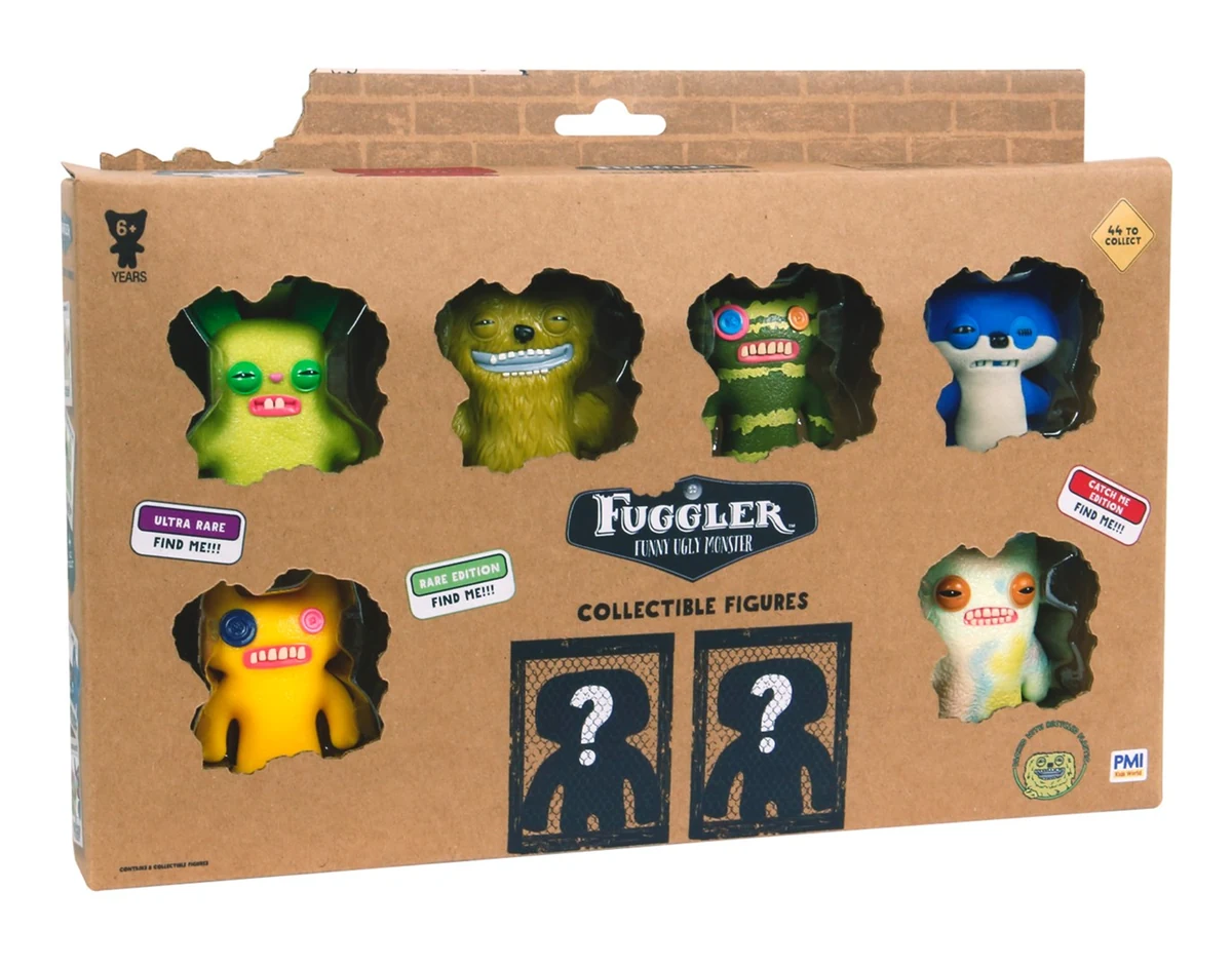 FUGGLER S1 Collectible Figures - 8 Pack Deluxe Box