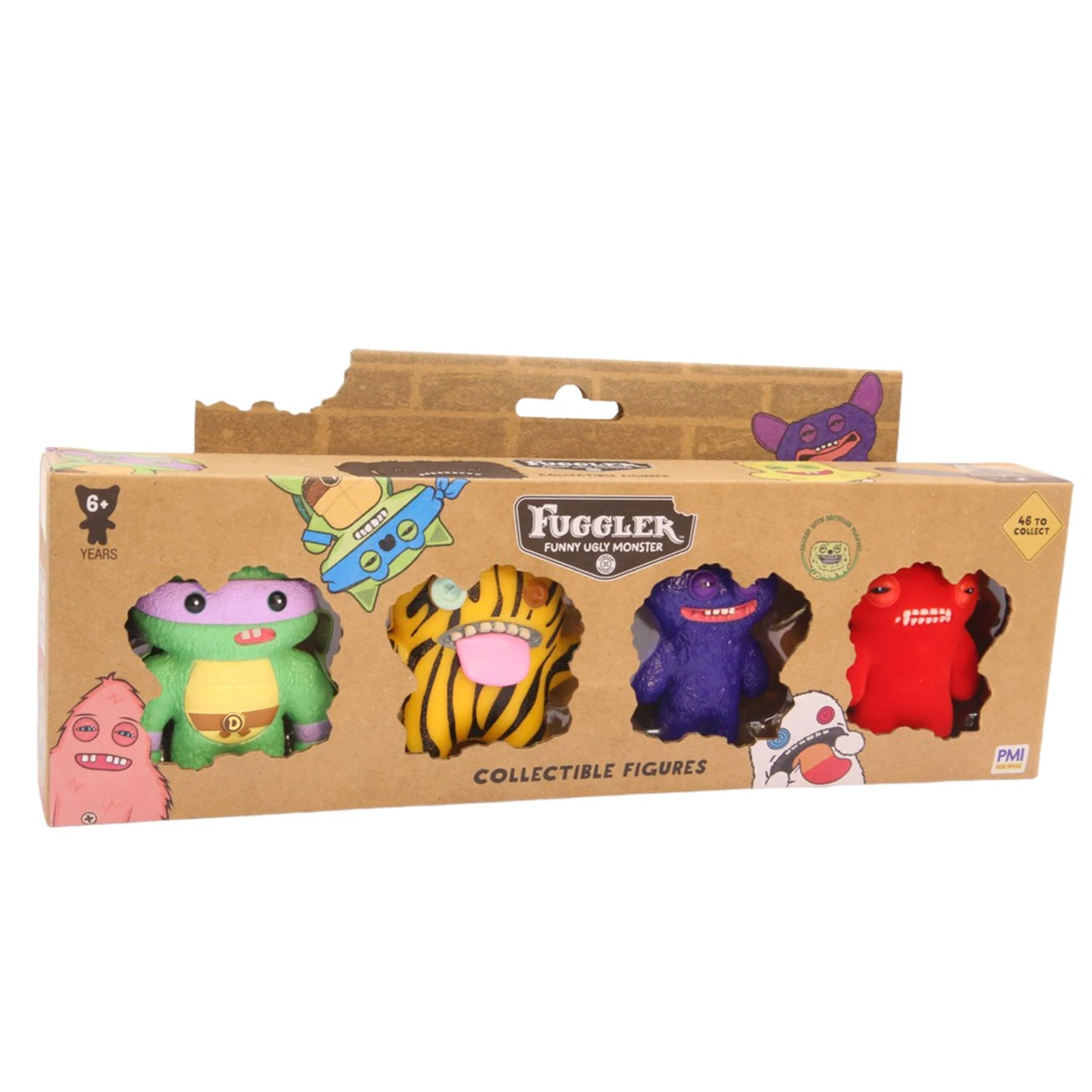FUGGLER S2 FIGURES - 4 PACK (ASSORTMENT) — zdjęcie 1 z 8
