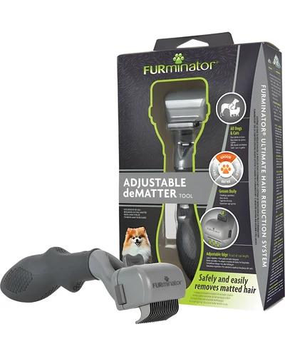 FURminator dla psów - regulowany trymer do usuwania kołtunów