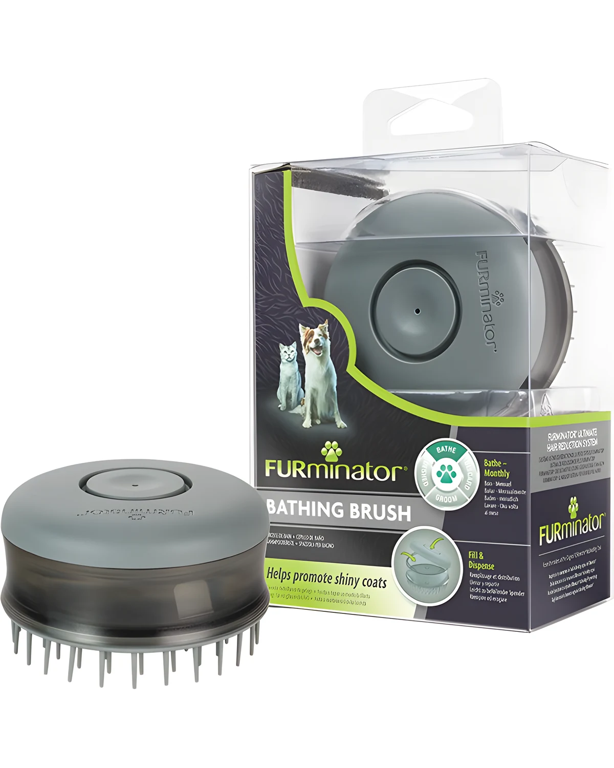 FURMINATOR - szczotka do kąpieli dla psów i kotów