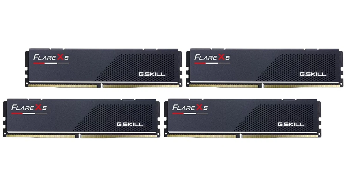 G.SKILL FLARE X5 AMD DDR5 4X48GB 6000MHZ CL28 EXPO BLACK F5-6000J2836G48GX4-FX5