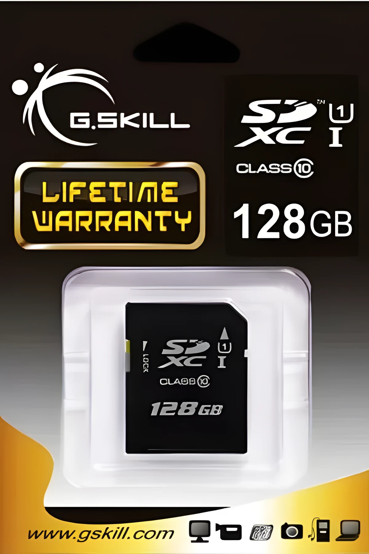 G.SKILL SDXC 128GB UHS-I FF-SDXC128GN-U1