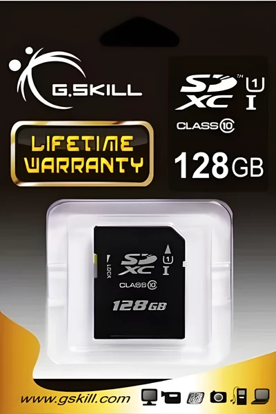 G.SKILL SDXC 128GB UHS-I FF-SDXC128GN-U1
