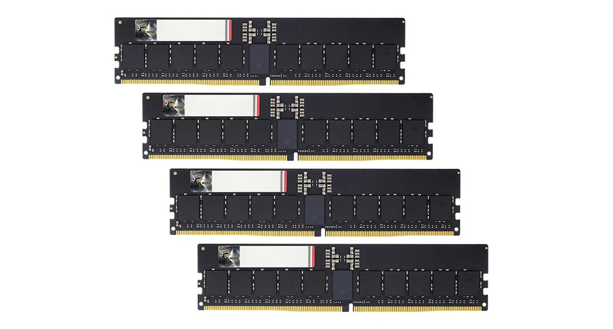 G.SKILL ZETA G5 DDR5 ECC-R 4X48GB 6000MHz